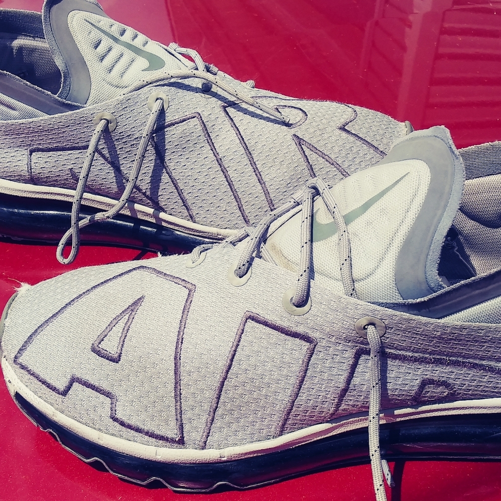 Nike Air Max Flair Wolf Grey Cool Black Size 8